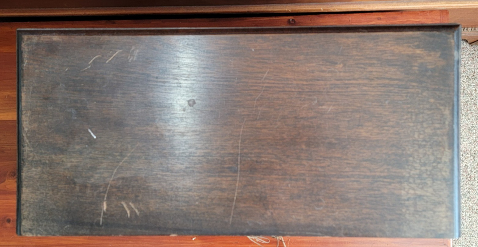 Antique Silvertone King-Hinners NEUTRODYNE in Wood Case 1924 Untested