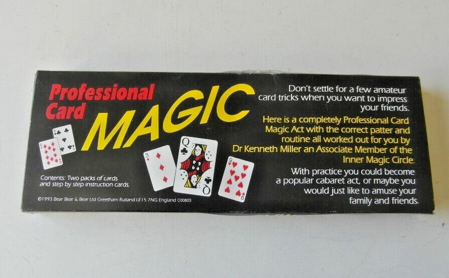 Professional Card MAGIC -Impress Your Friends