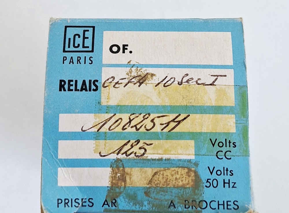 ICE CEF4 Adjustable Timer Relay 125V