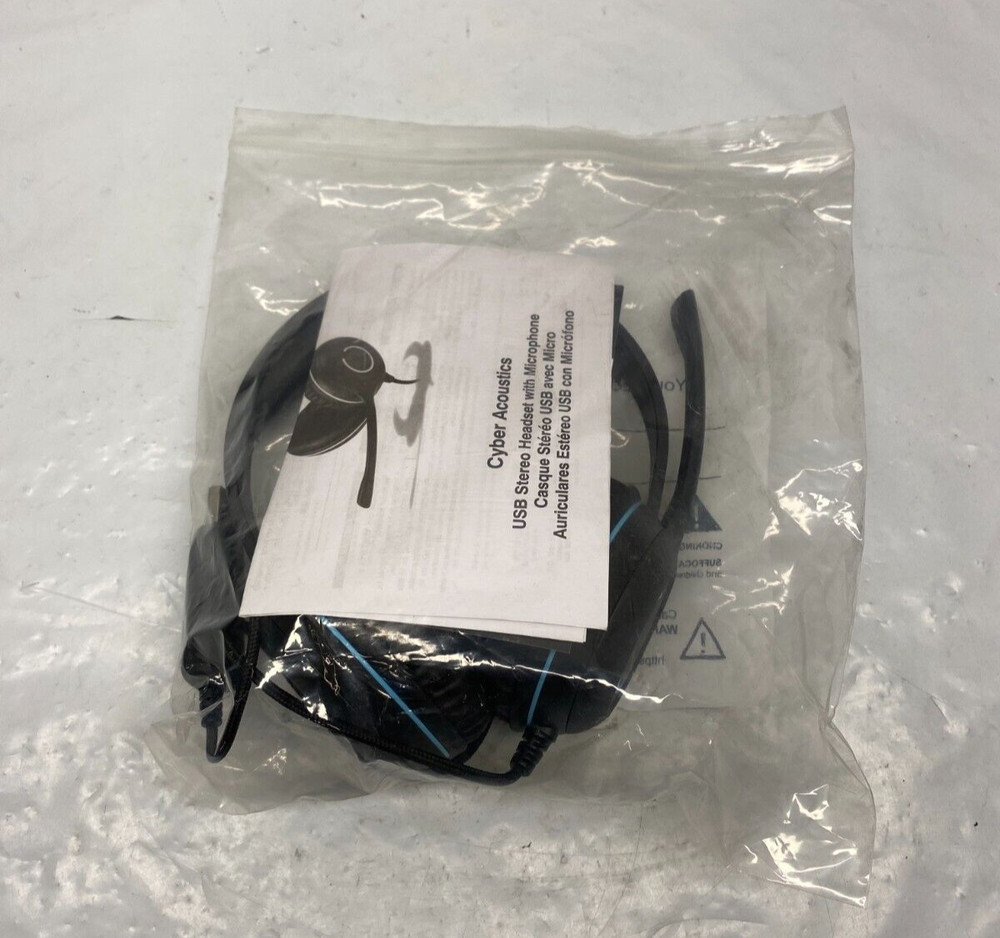 Cyber Acoustics Stereo USB Headset - AC-5008A