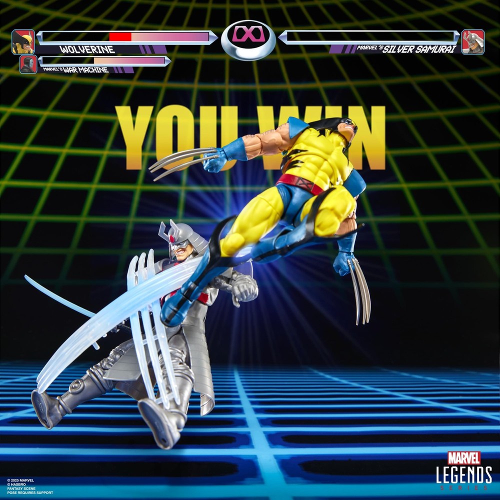 Marvel Legends Series Gamerverse Wolverine 6'', Vs Silver Samurai