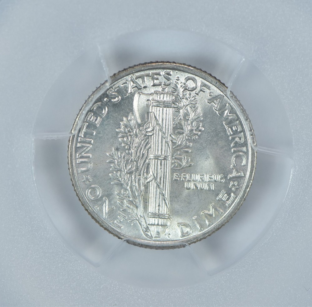 1941 Mercury Dime MS65 FB PCGS Blue Label