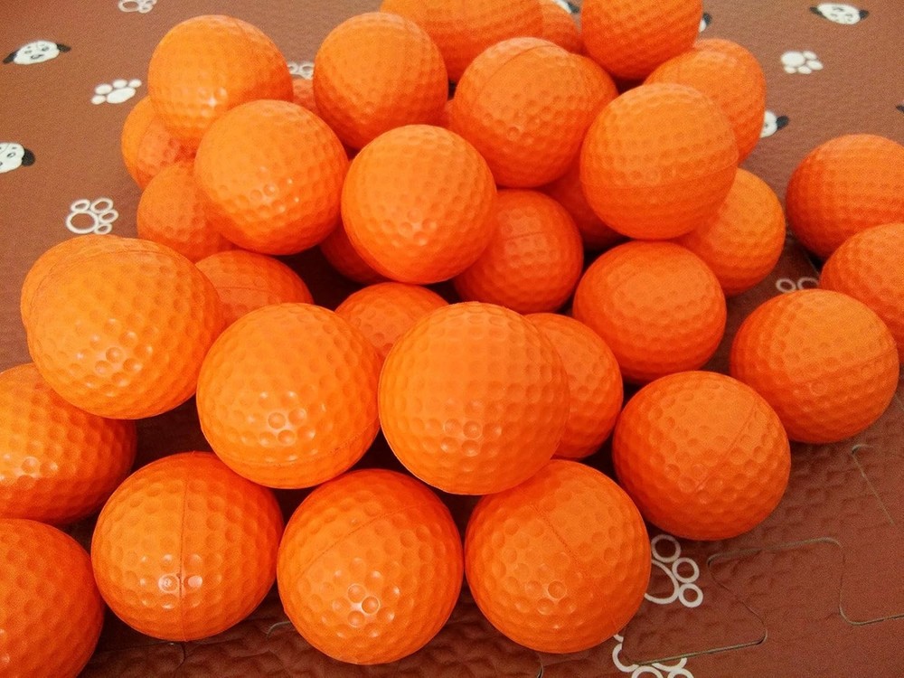 36 Pack Foam Golf Practice Balls Light Soft Elastic Training Multifunction Sp...