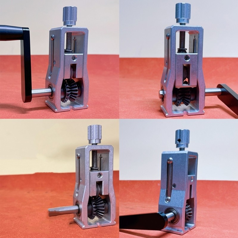 Manual Wire Stripping Machine Portable Copper Stripper with Hand Crank Double