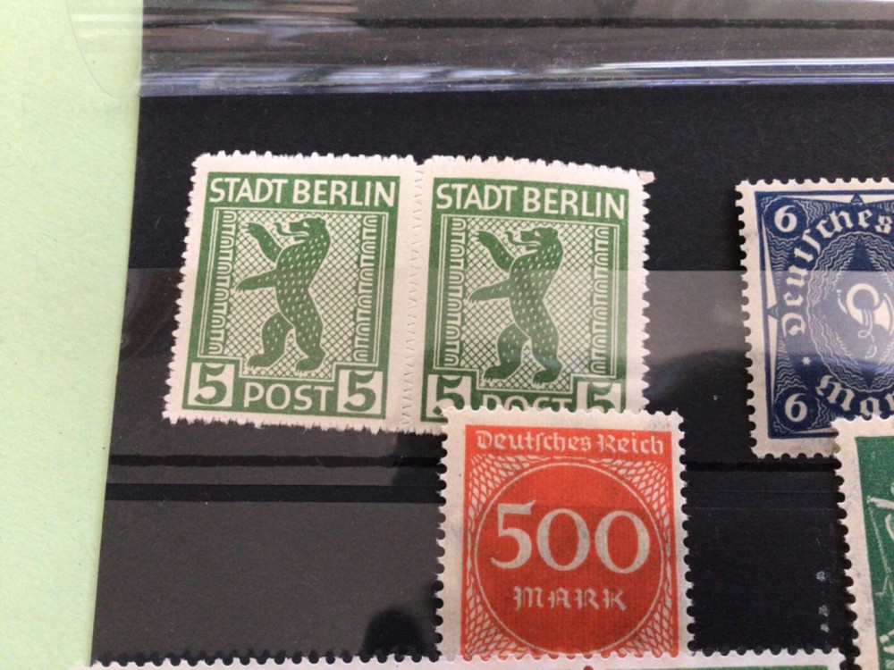 Germany mint never hinged or used stamps Ref A8940