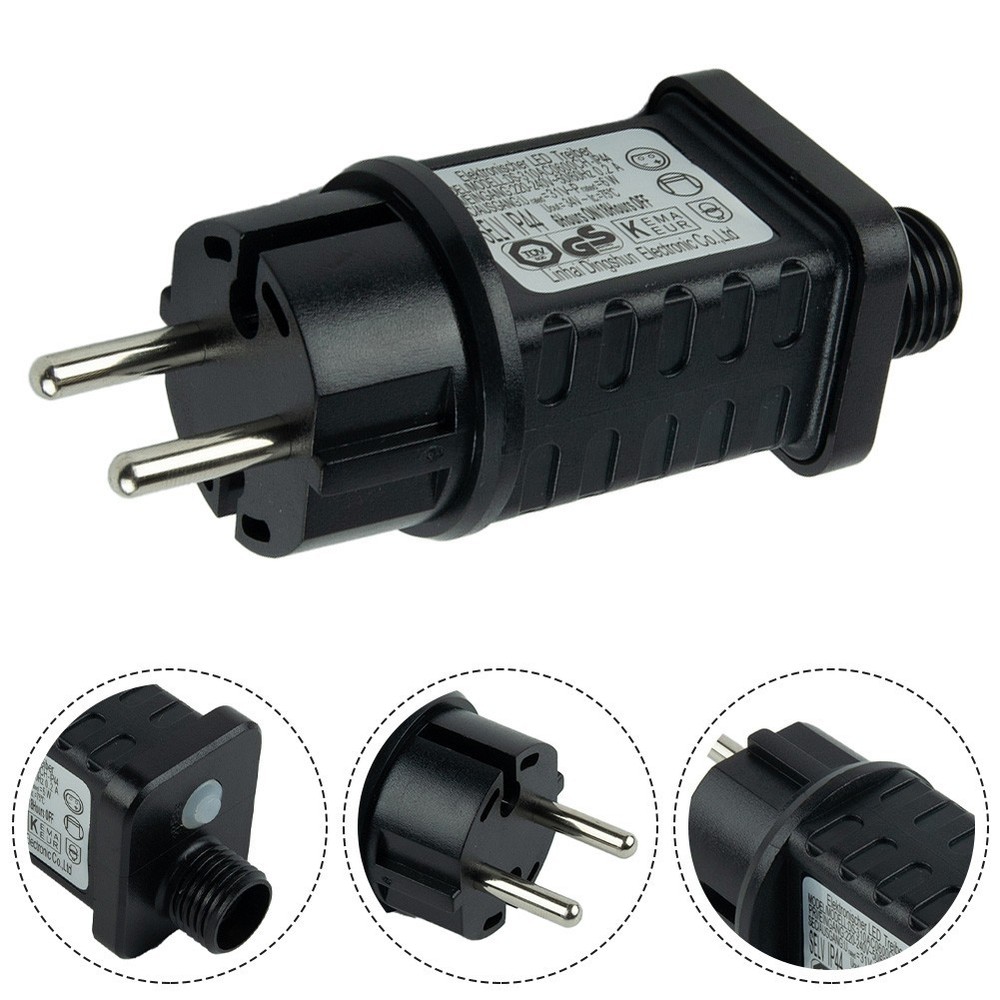Outdoor Use Transformer String Lights LED Power Adapter with 6 Hour Timer