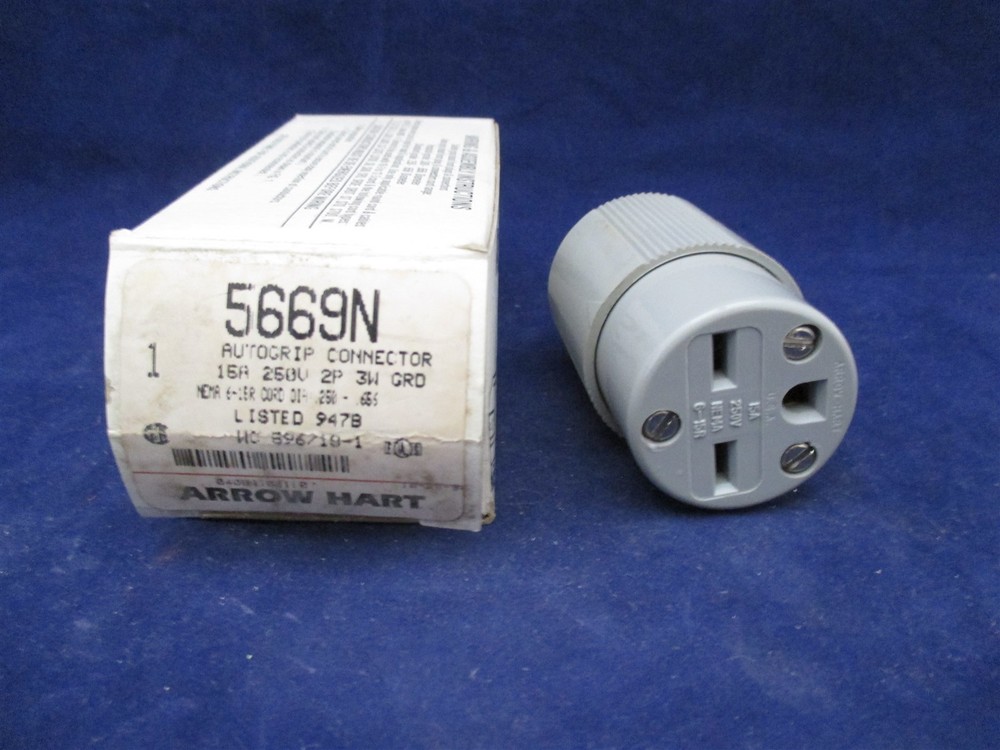 Arrow Hart Autogrip Connector 5669N new