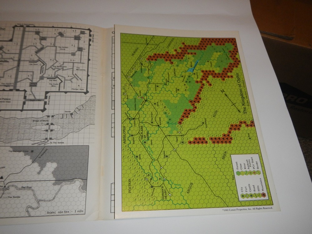 Conan game module. Conan triumphant CN3