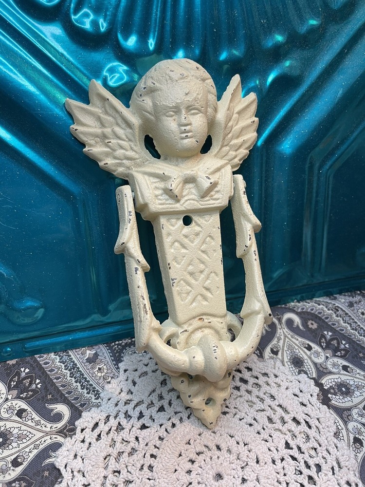 Cast Iron Cherub Door Knocker