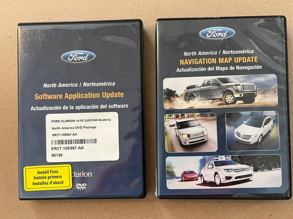 2011 Ford Fusion Software Application Update & Navigation Map Update V6.0X