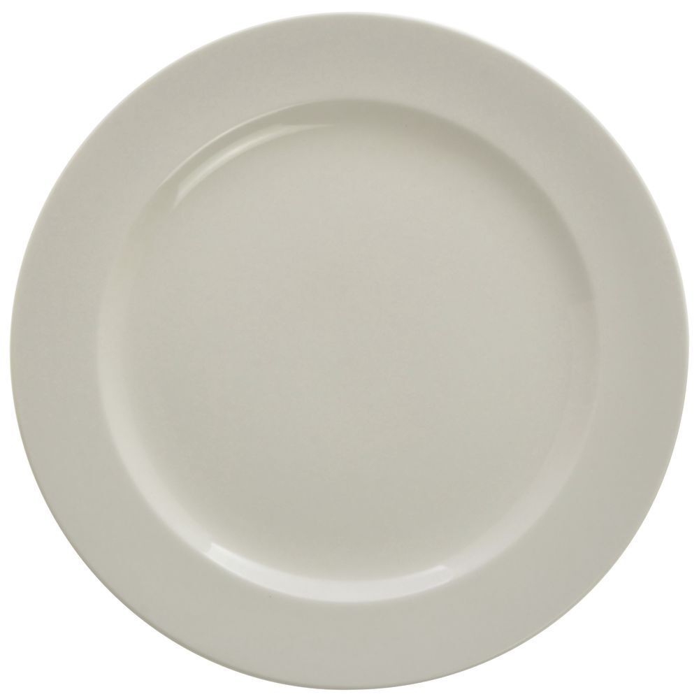Porcelain Basics Bright White 8" Plate
