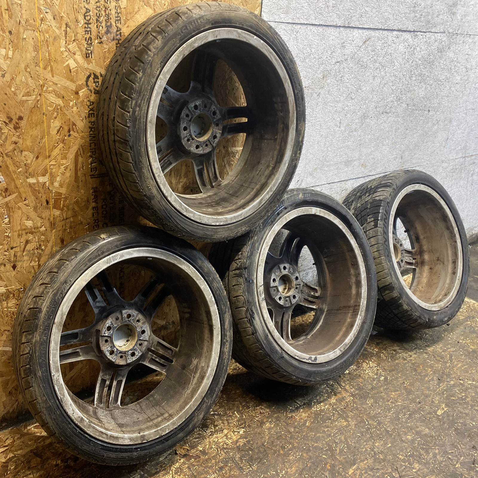 11-16 Bmw 528 535 550 F10 Wheel Rim Style 351 19X9j 5 Double Spoke Set Of 4 Oem