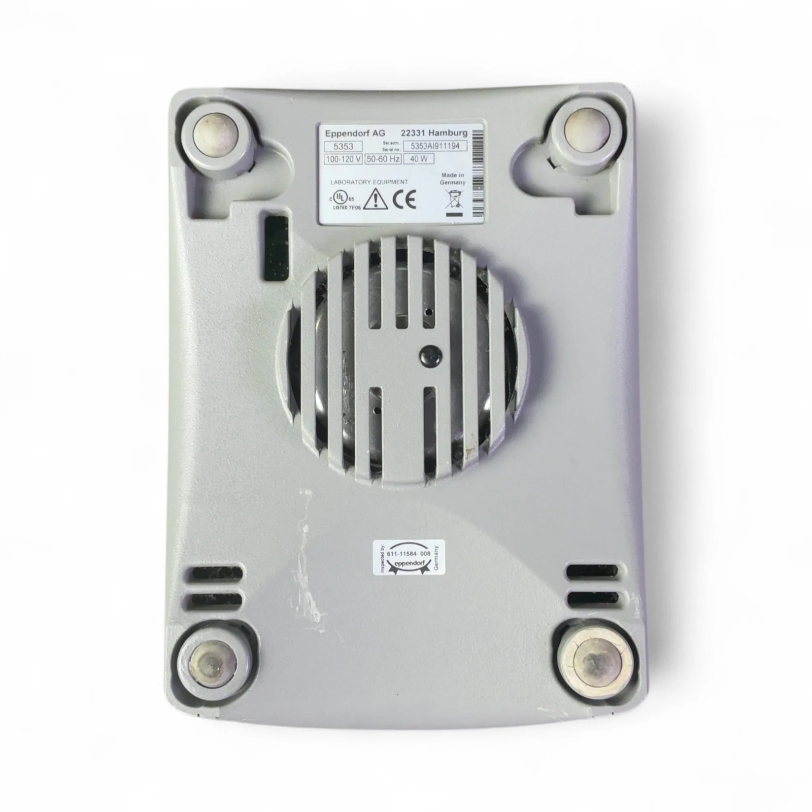 Eppendorf 5353 MixMate Microplate Shaker Used with Adapter Blocks