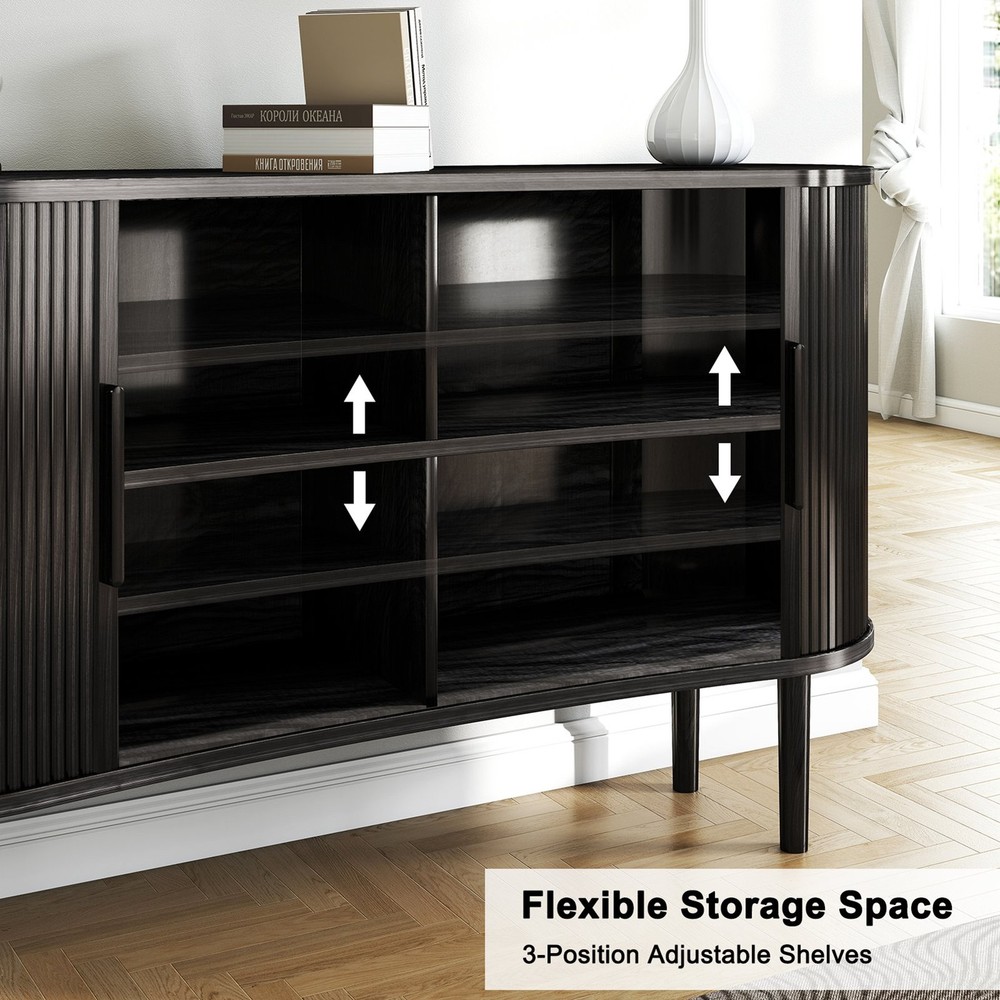 Spacious 1.4M Storage Sideboard For Stylish Kitchen Decor