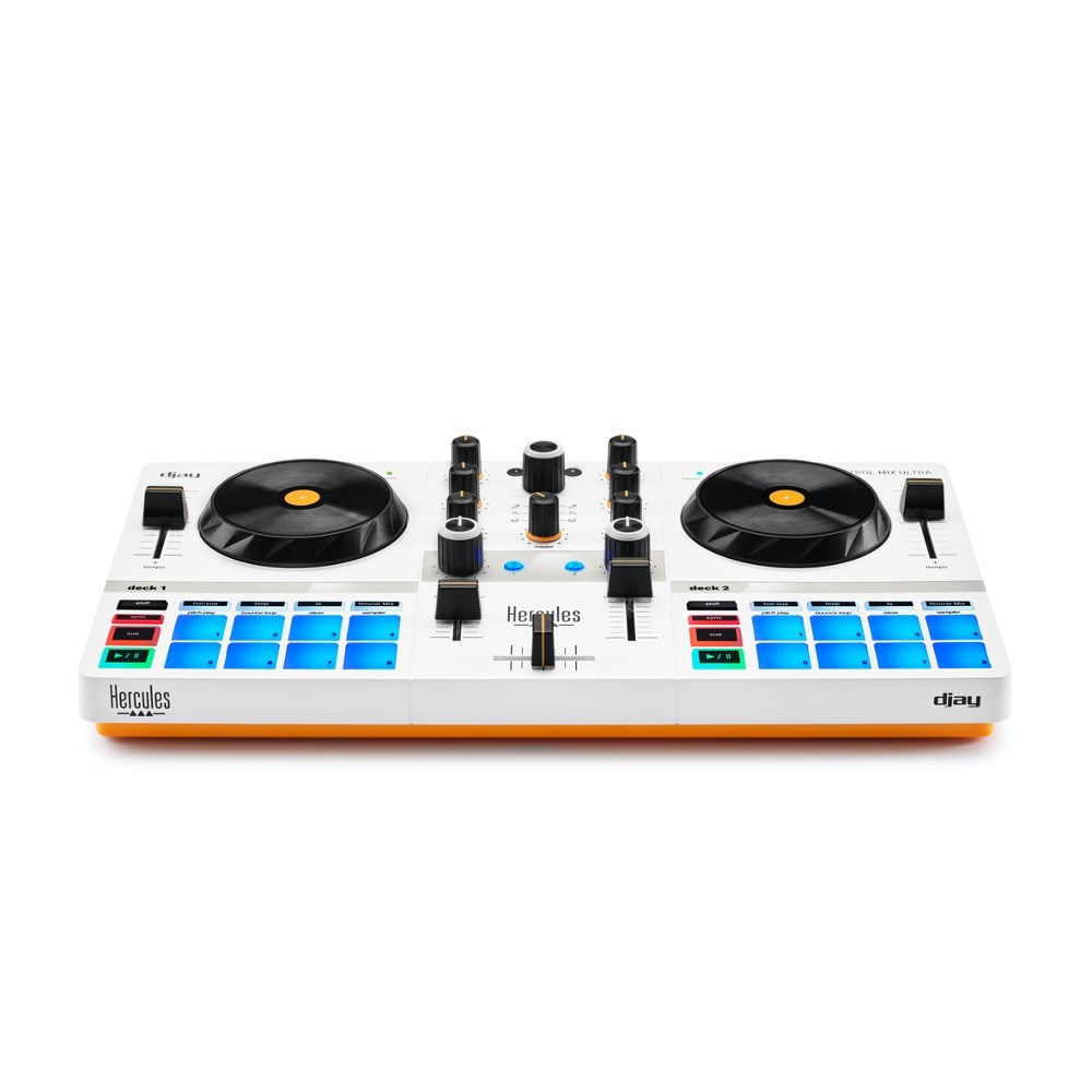Hercules DJ Control Mix Ultra DJ Controller w/ Case & Ties