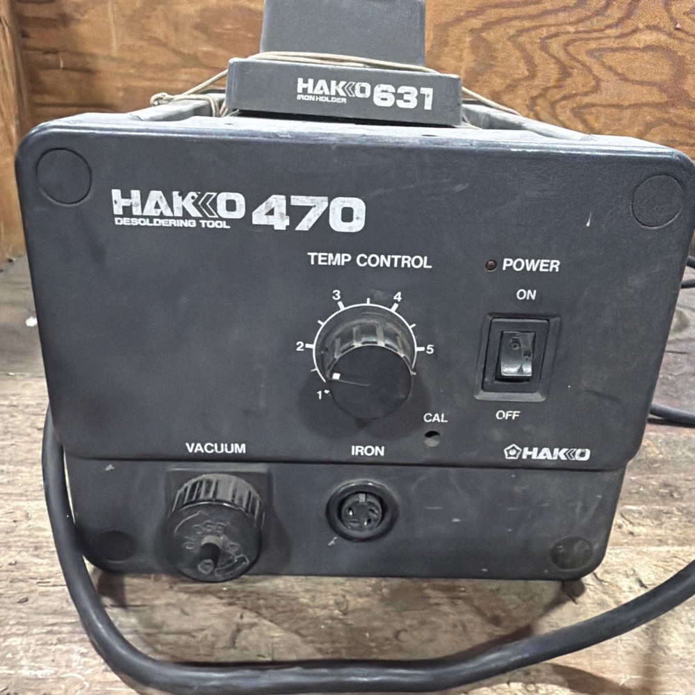 Hakko 470-2 Soldering & De-Soldering *untested* READ
