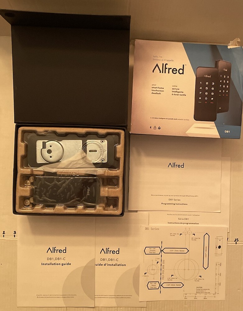 Smart Touchscreen Deadbolt Lock