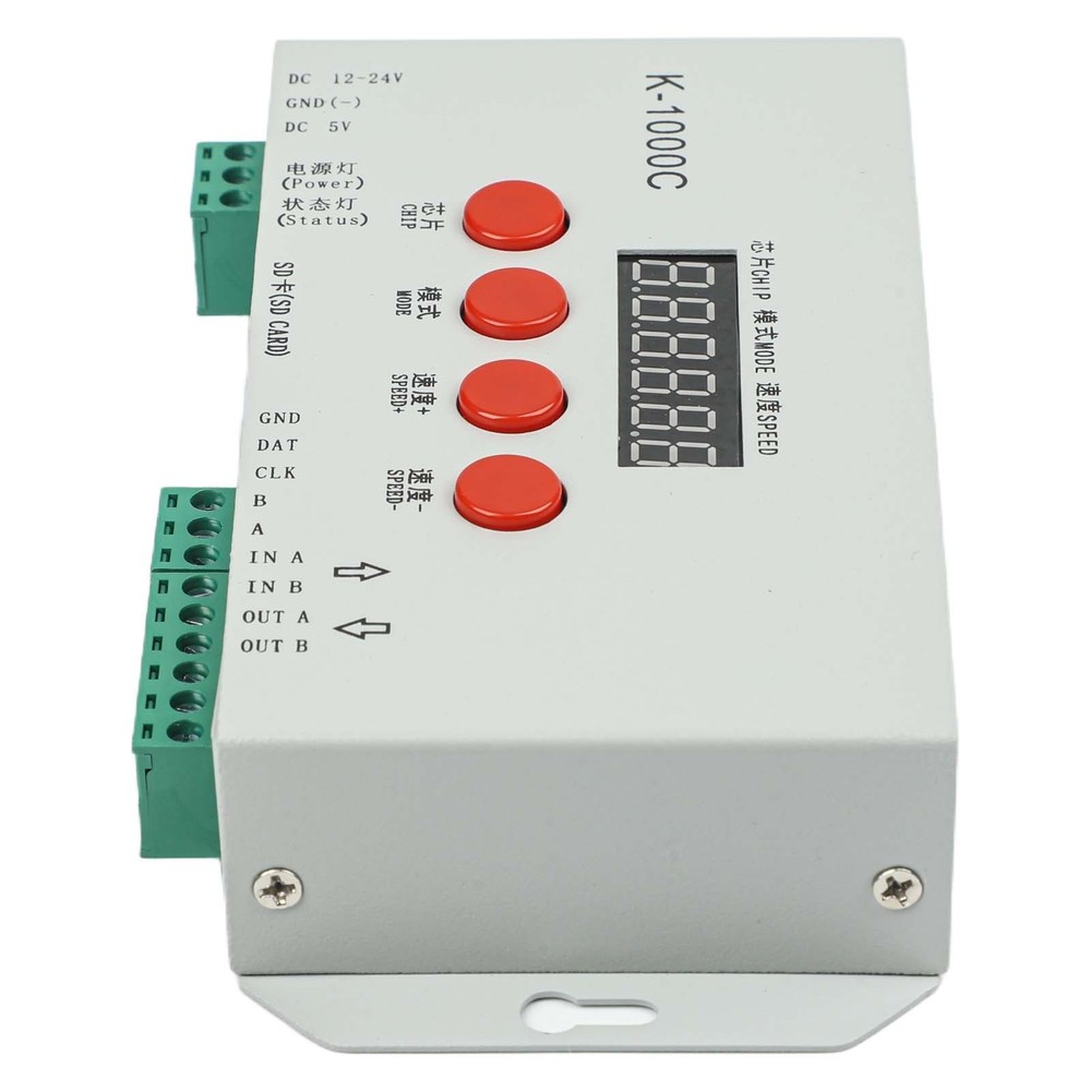K1000C LED Strip Controller Programmable for Dynamic Lighting Effects and