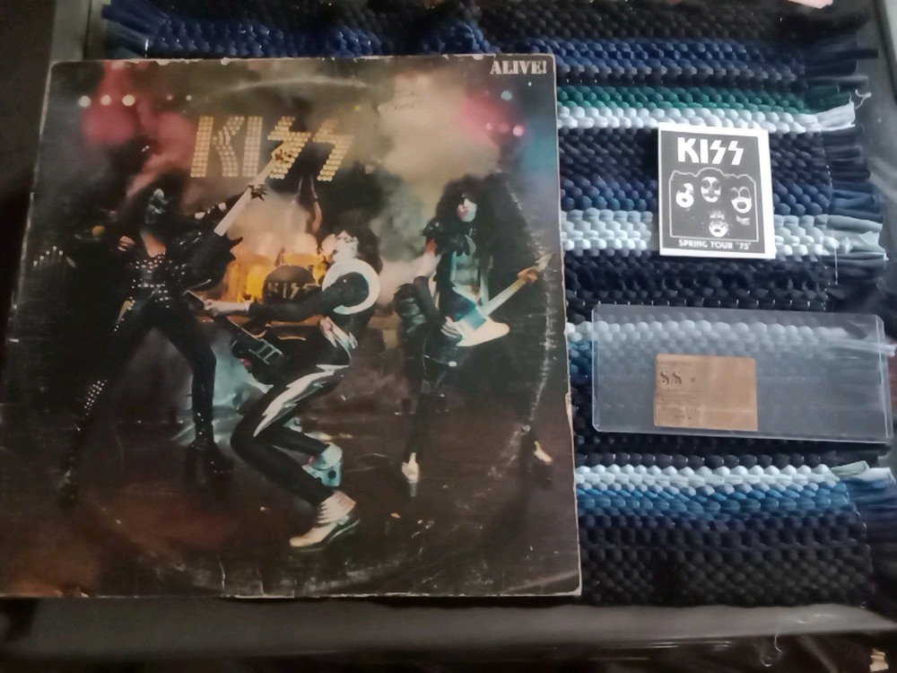 Kiss 💋 Ticket Stub History 🎸 Alive Tour 2-5-76, Madison Wisconsin Rare