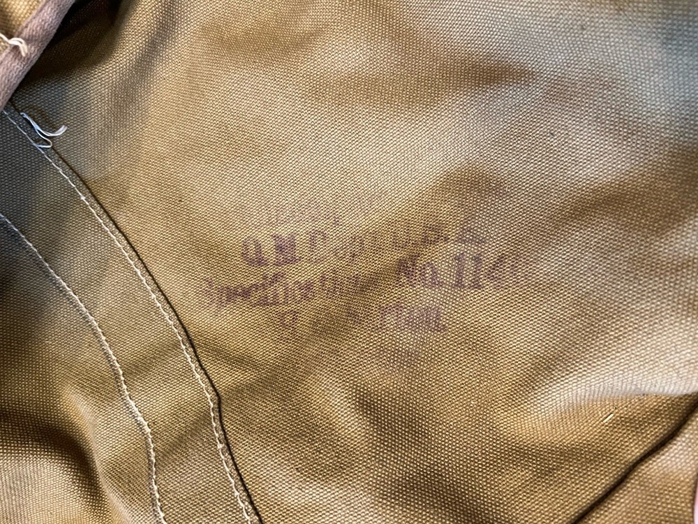 WW1 Unit Marked Canvas Squad Bag