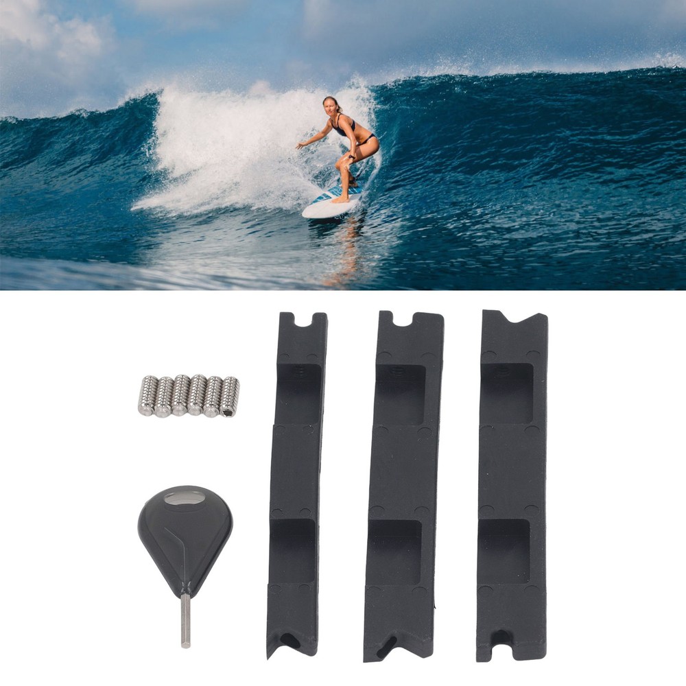 3pcs Professional Plastic Surfboard Fin Box Converter For FUTURE