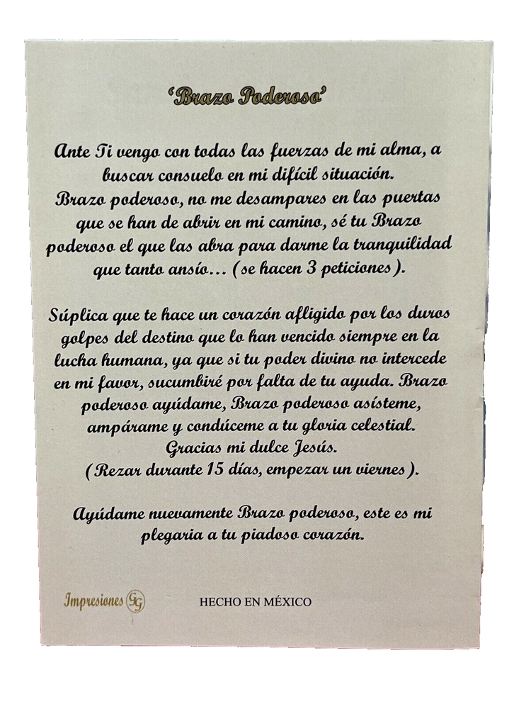 Brazo Poderoso Novena
