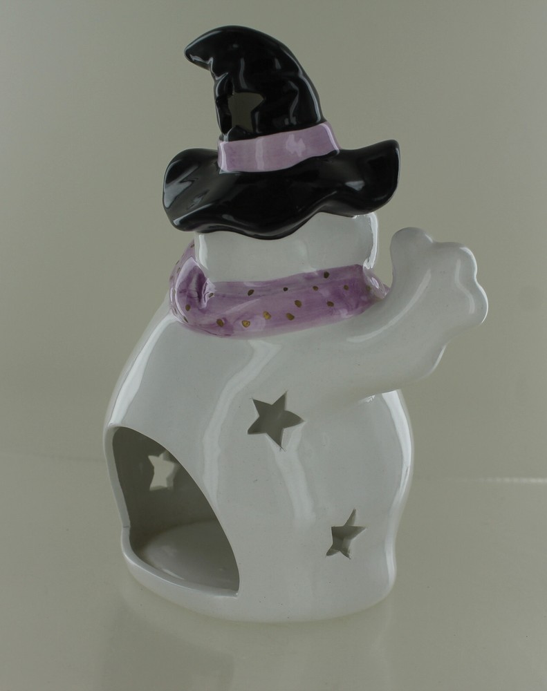 Ghost Witch Tealight Candle Holder