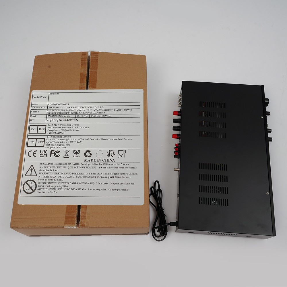 Audio Power Amplifier Electric Bluetooth Amplifying Machine with Remote Control