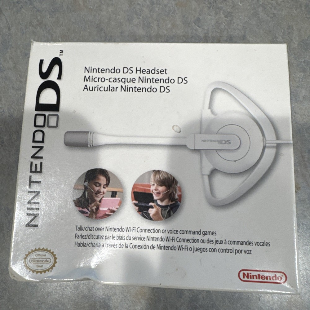Official Nintendo DS Headset | White | Open Box