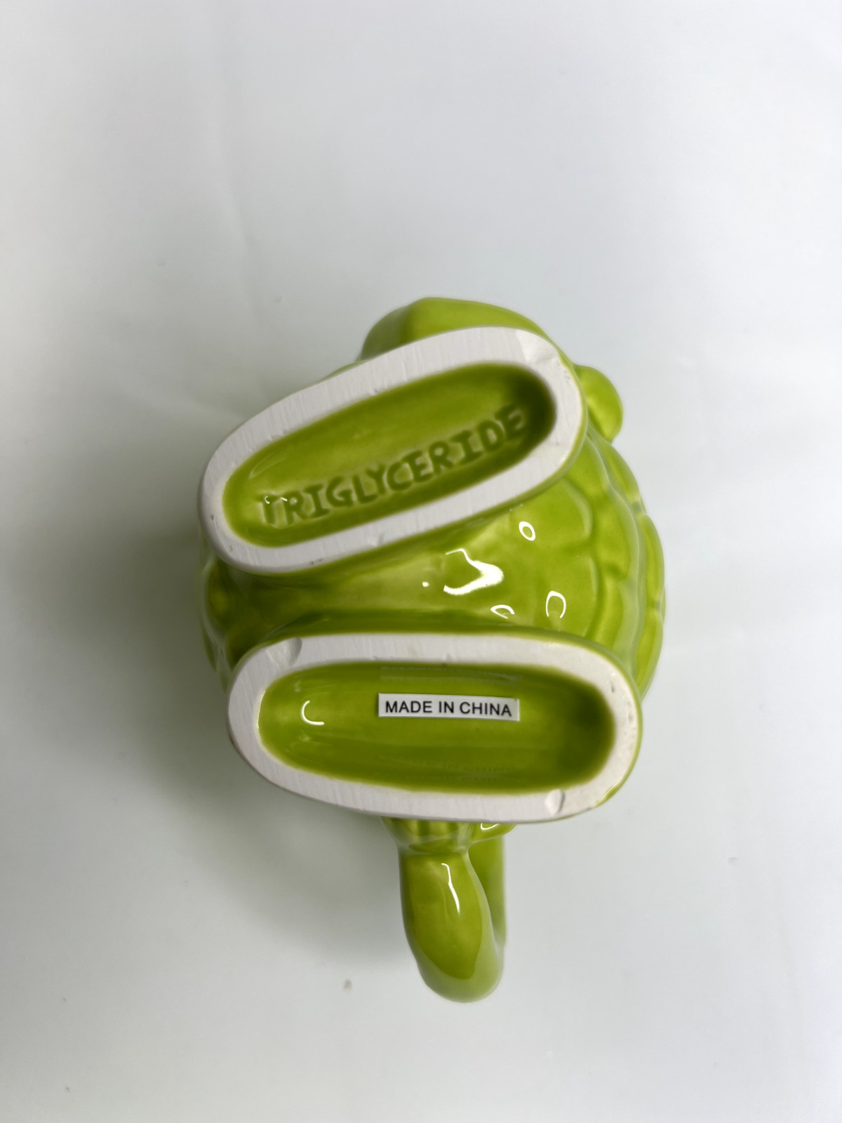 Actos Pharmaceuticals Promotional Triglyceride Ceramic Mug Green NIB