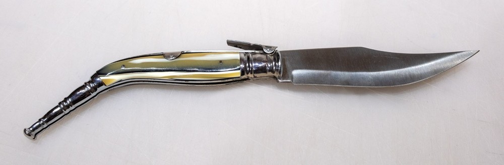 J. SANZ Folding Knife with bone Handle from Spain
