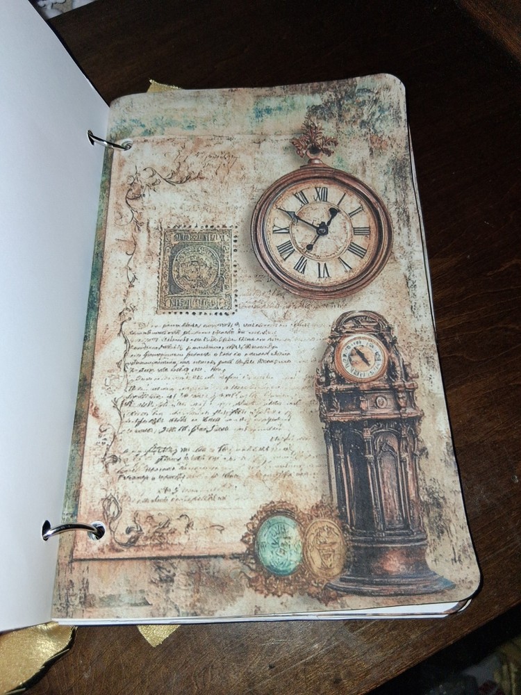 Vintage Elegance Junk Journal Scrapbook