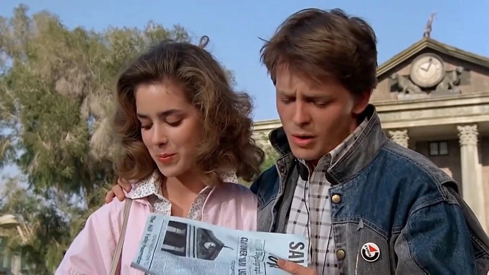 Back To The Future Save The Clock Tower Flier