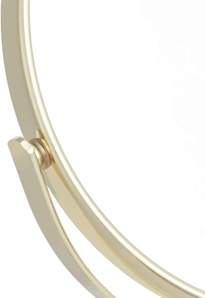 Tabletop Magnifying Vanity Round Mirror Clear Reflection, 1X/5X Magnification,