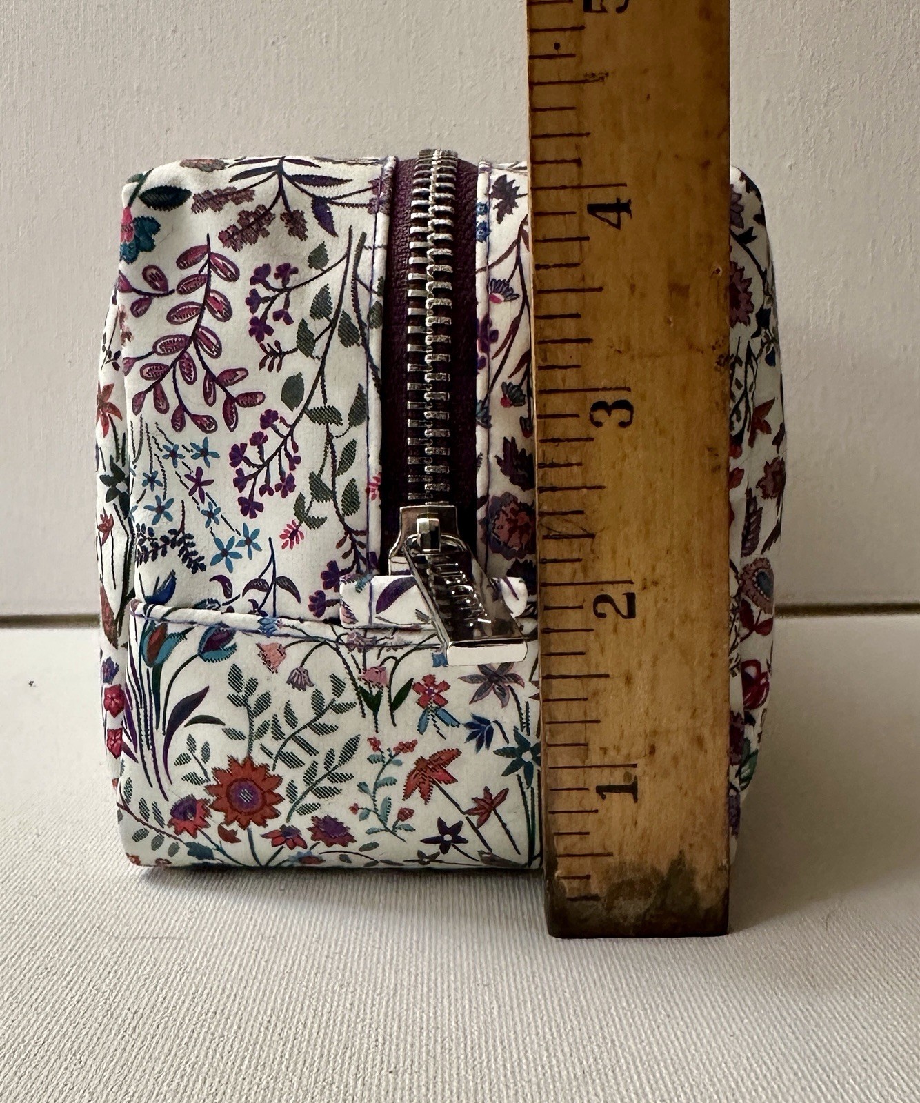 Liberty London Shepherdly Song Print Cosmetic Travel Makeup Pouch Wash Bag