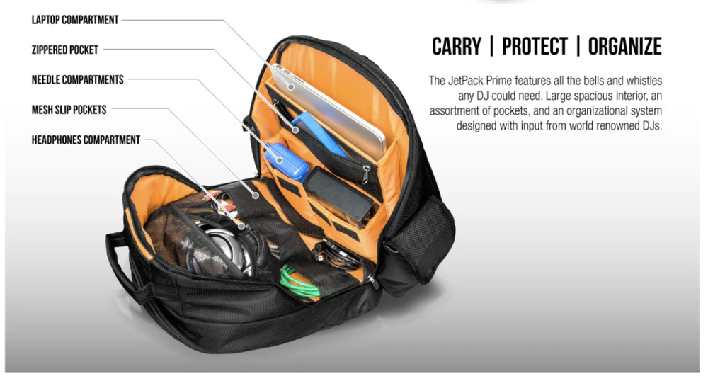JetPack PRIME DJ Backpack