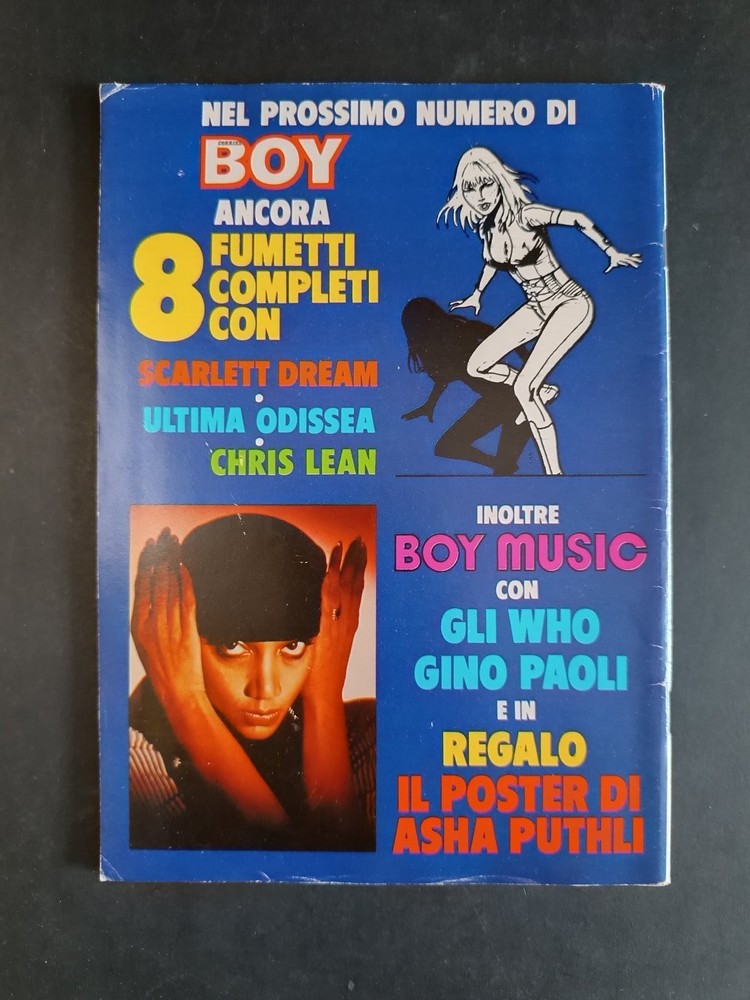 comic BOY Corriere della sera - year 1978 - n 15 - missing insert