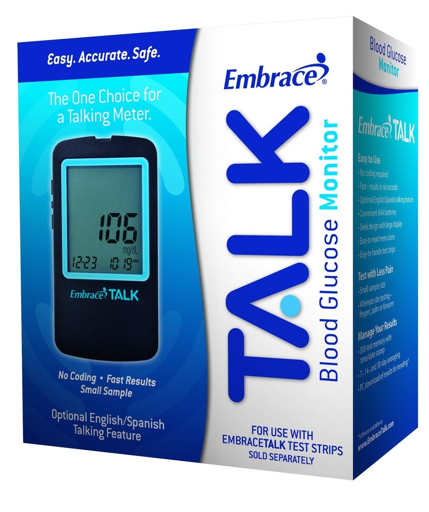 Talk Blood Glucose Meter