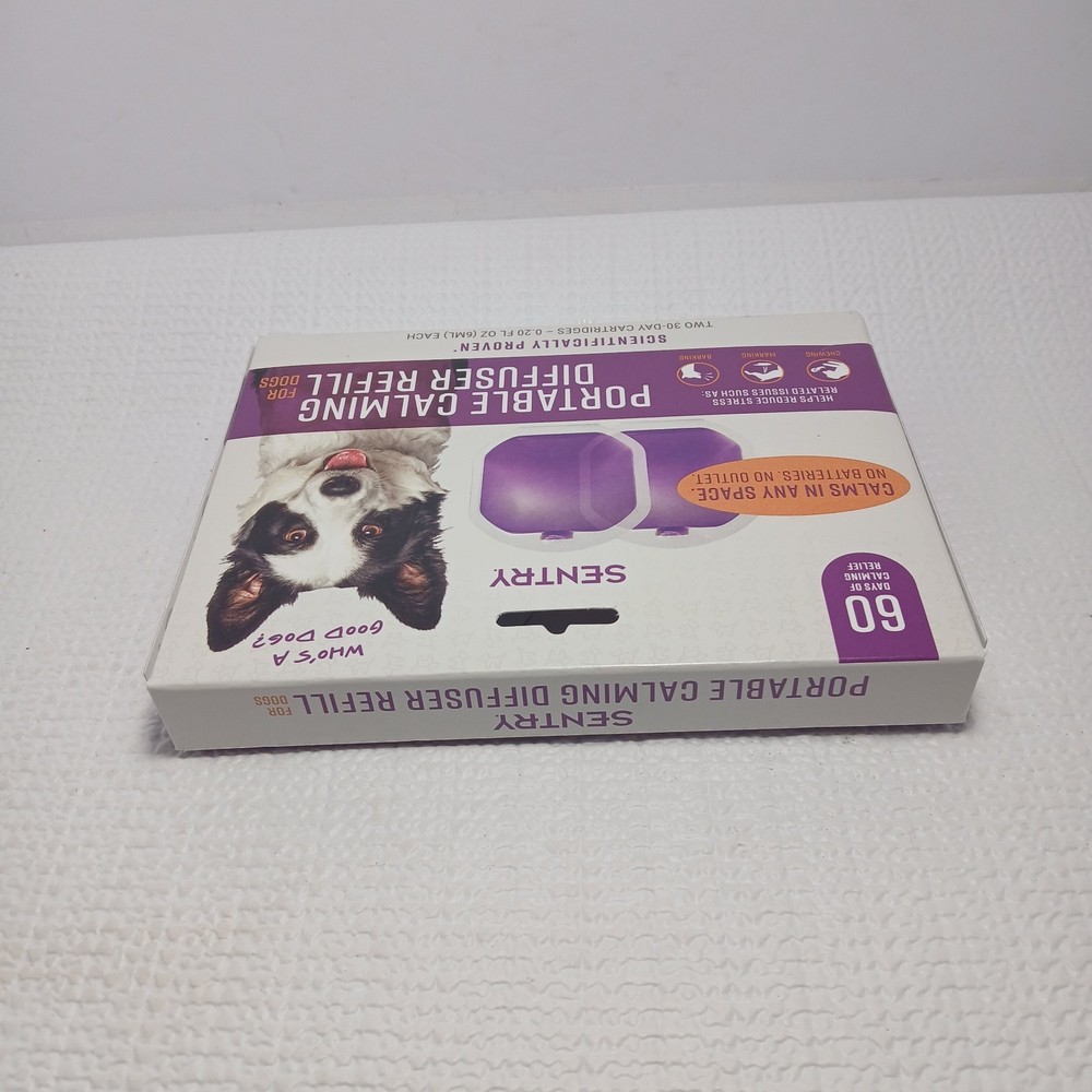 Sentry Portable Calming Diffuser Refill for dogs.