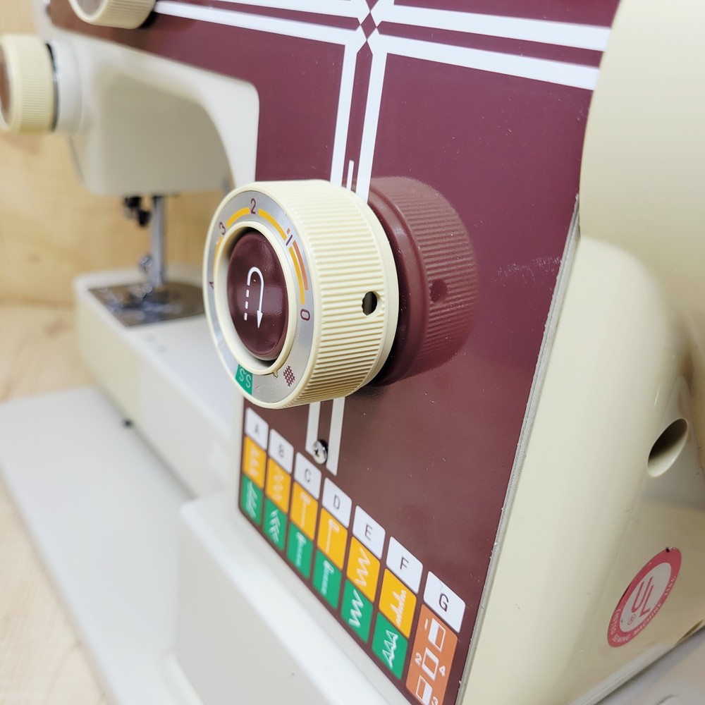 Necchi Sewing Machine 523 Works MISSING TABLE