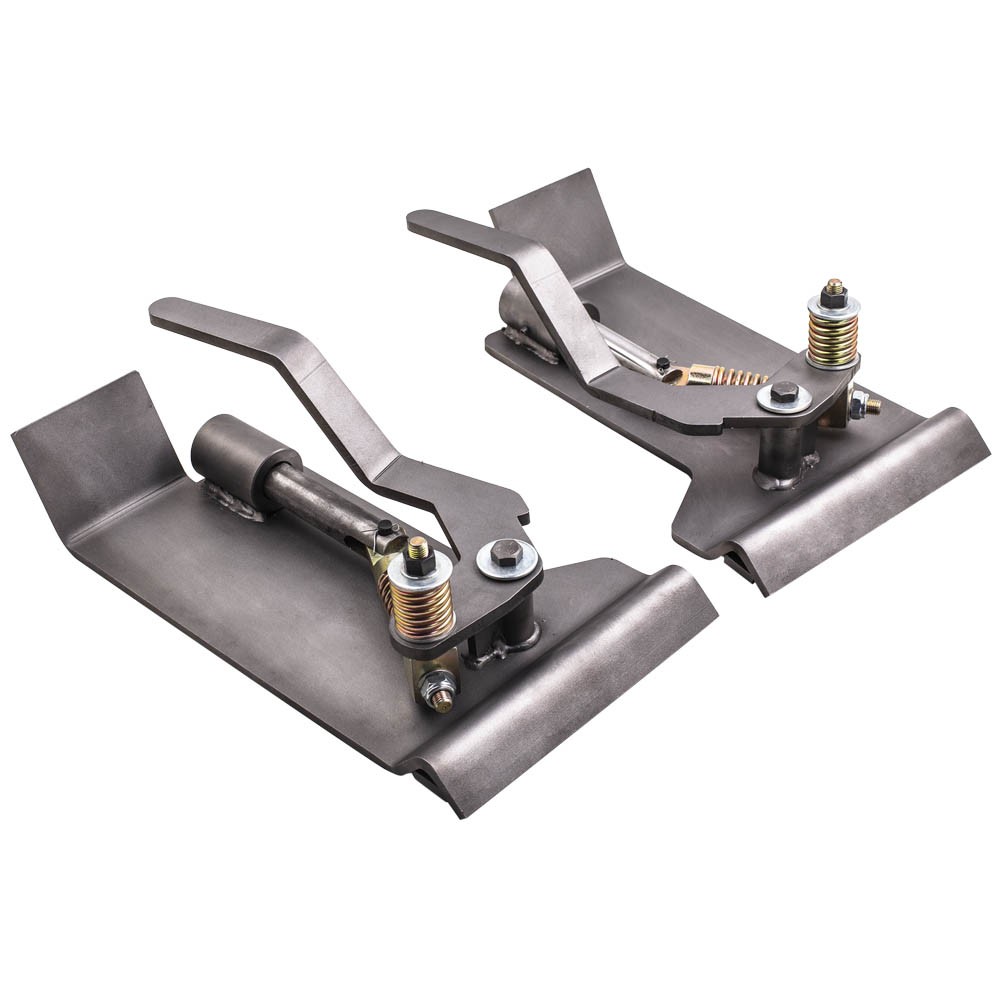 2* Universal Weld-On Skid Steer Quick Attach Conversion Adapter Quick Tach