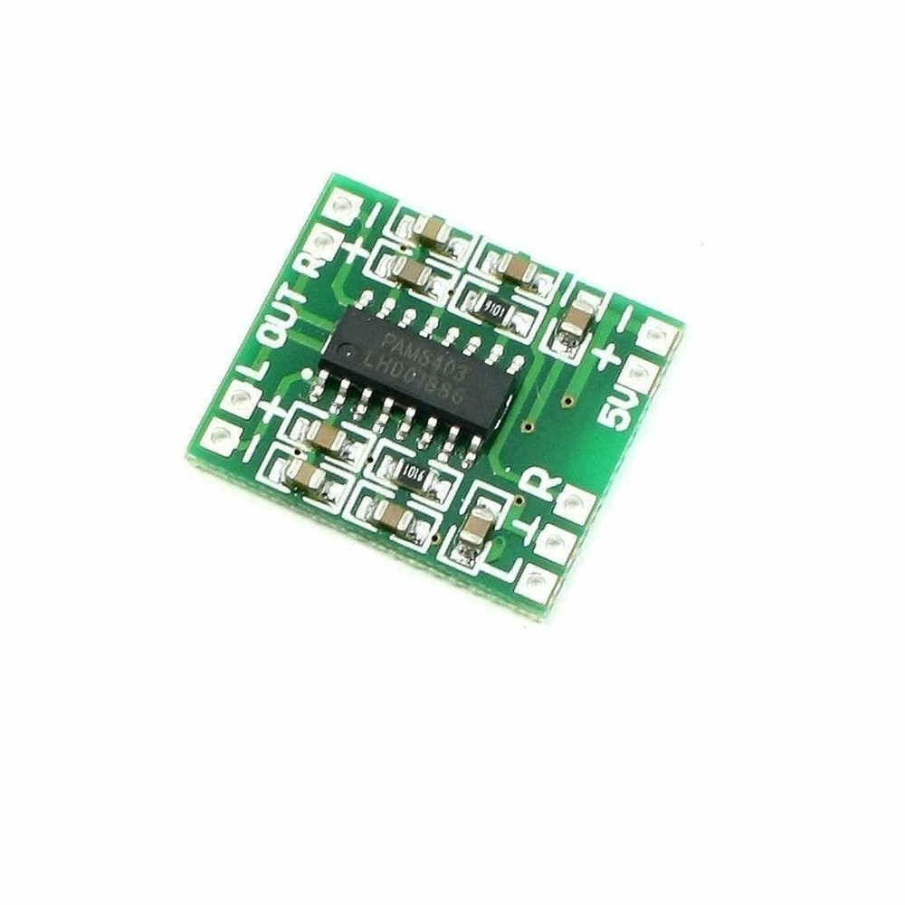 10 pcs PAM8403 2X3W Mini Audio Class D amplifier board 2.5-5V input