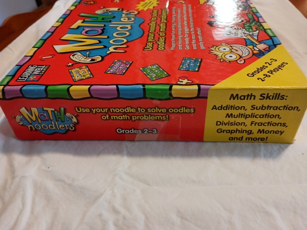 Math Noodlers Math Games Learning Well Games Grades 2-3 Math Skills