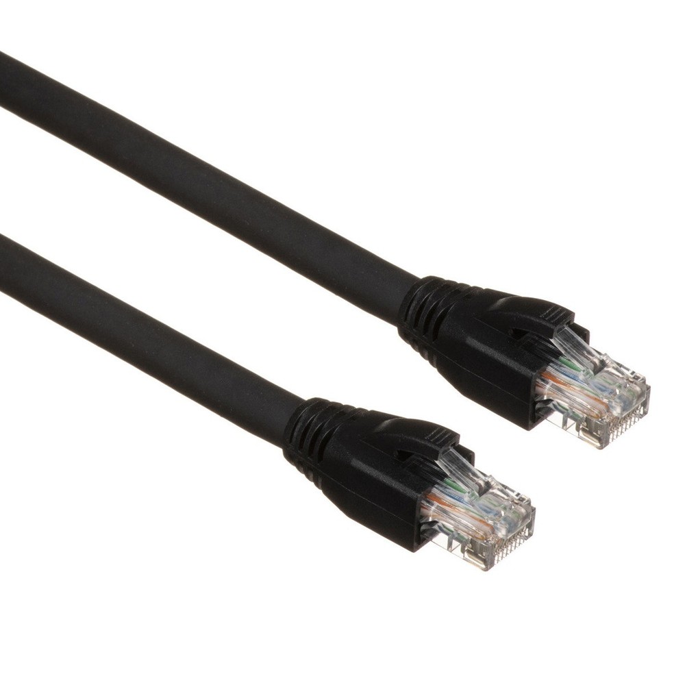 Comprehensive Pro AV/IT CAT6 Heavy Duty Snagless Patch Cable, 25', Black