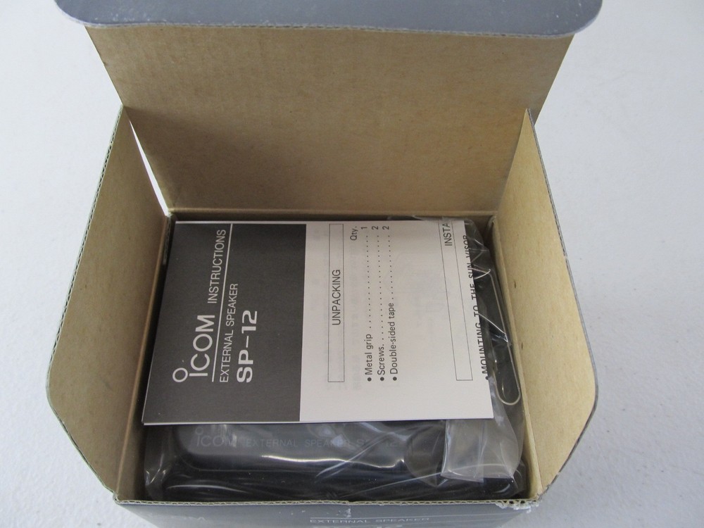 ICOM SP-12 External Speaker NEW