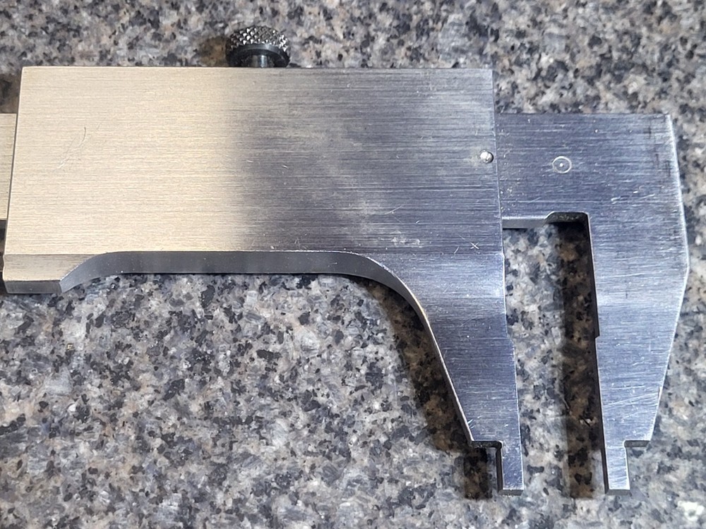 STARRETT 8" VENIER CALIPER NO.123
