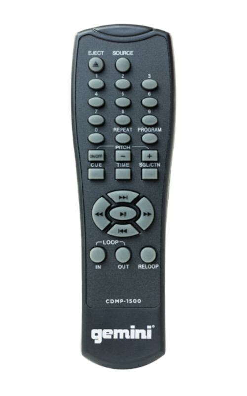 Gemini CDMP1500 CD/MP3/USB Player 1U Rackmount
