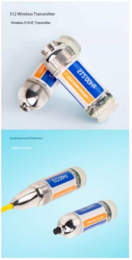 Pipe Locator Receiver Sensor Transmitter Screen for Sewer Camera Locator