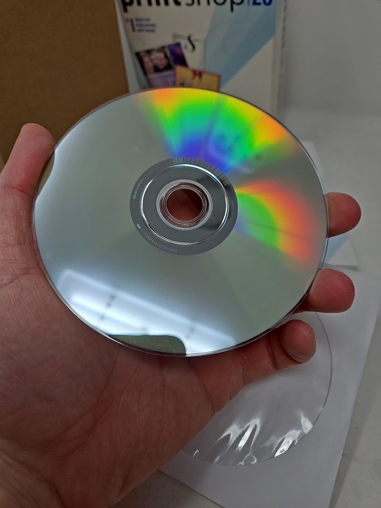 The Print Shop Deluxe Version 23 for Windows IMAGE And Install/Program Disc