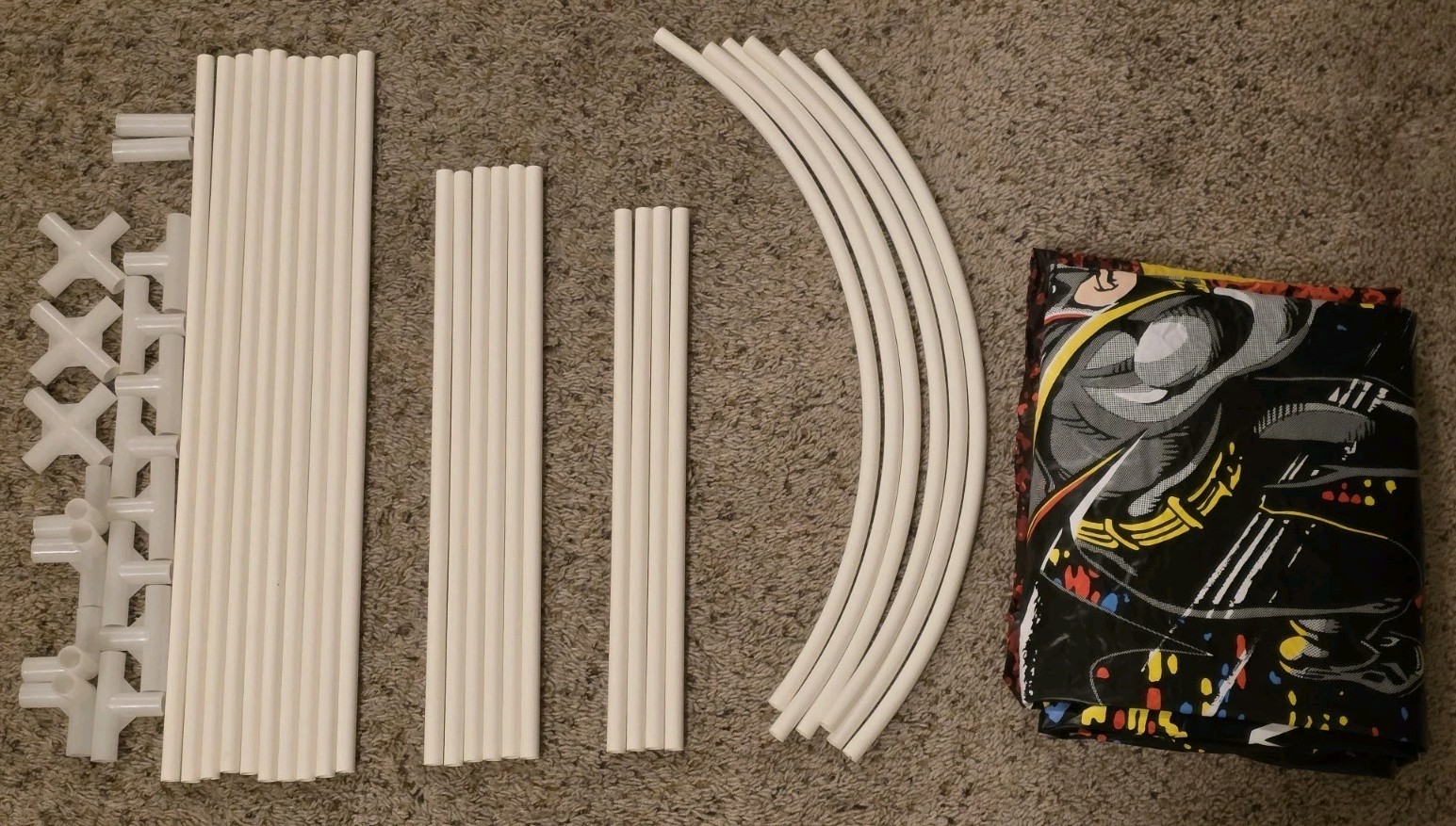 🔥VTG RARE COMPLETE DC Batman Returns Ero Slumber Shoppe Play Tent🔥